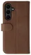 Rosso Elite Samsung S25 FE Hoesje met MagSafe Book Case Echt Leer Bruin afbeelding 10