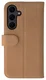 Rosso Elite Samsung S25 FE Hoesje met MagSafe Book Case Echt Leer Lichtbruin afbeelding 9