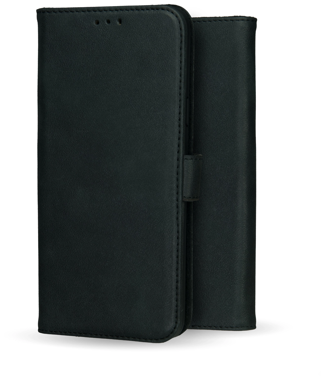 Rosso Deluxe Samsung Galaxy A17 Hoesje Echt Leer Book Case Zwart afbeelding 11