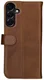 Rosso Deluxe Samsung Galaxy A17 Hoesje Echt Leer Book Case Bruin afbeelding 10