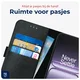 Rosso Deluxe OnePlus Nord 5 Hoesje Echt Leer Book Case Zwart afbeelding 6