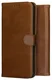 Rosso Deluxe OnePlus Nord 5 Hoesje Echt Leer Book Case Bruin afbeelding 14
