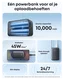 Anker Nano (45W) 10.000 mAh Powerbank Vaste USB-C Kabel Zwart afbeelding 5