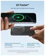 Anker MagGo 15W Slim Qi2 / MagSafe Powerbank met USB-C Poort 5.000mAh Zwart afbeelding 3
