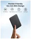 Anker MagGo 15W Slim Qi2 / MagSafe Powerbank met USB-C Poort 5.000mAh Zwart afbeelding 4