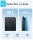 Anker MagGo 15W Slim Qi2 / MagSafe Powerbank met USB-C Poort 5.000mAh Zwart afbeelding 5