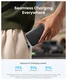 Anker MagGo 15W Slim Qi2 / MagSafe Powerbank met USB-C Poort 5.000mAh Zwart afbeelding 6