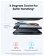 Anker MagGo 15W Slim Qi2 / MagSafe Powerbank met USB-C Poort 5.000mAh Zwart afbeelding 8