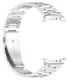 Universeel Smartwatch 20MM Bandje - Hoogwaardig Staal - met Schakels - Zilver afbeelding 2