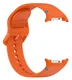 Samsung Galaxy Watch 9 / 8 Bandje - Siliconen Gesp Sluiting - L - Oranje afbeelding 4