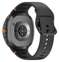 Samsung Galaxy Watch 8 Bandje - Siliconen Gesp Sluiting - L - Zwart