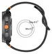 Samsung Galaxy Watch 8 Bandje - Siliconen Gesp Sluiting - S - Wit afbeelding 7