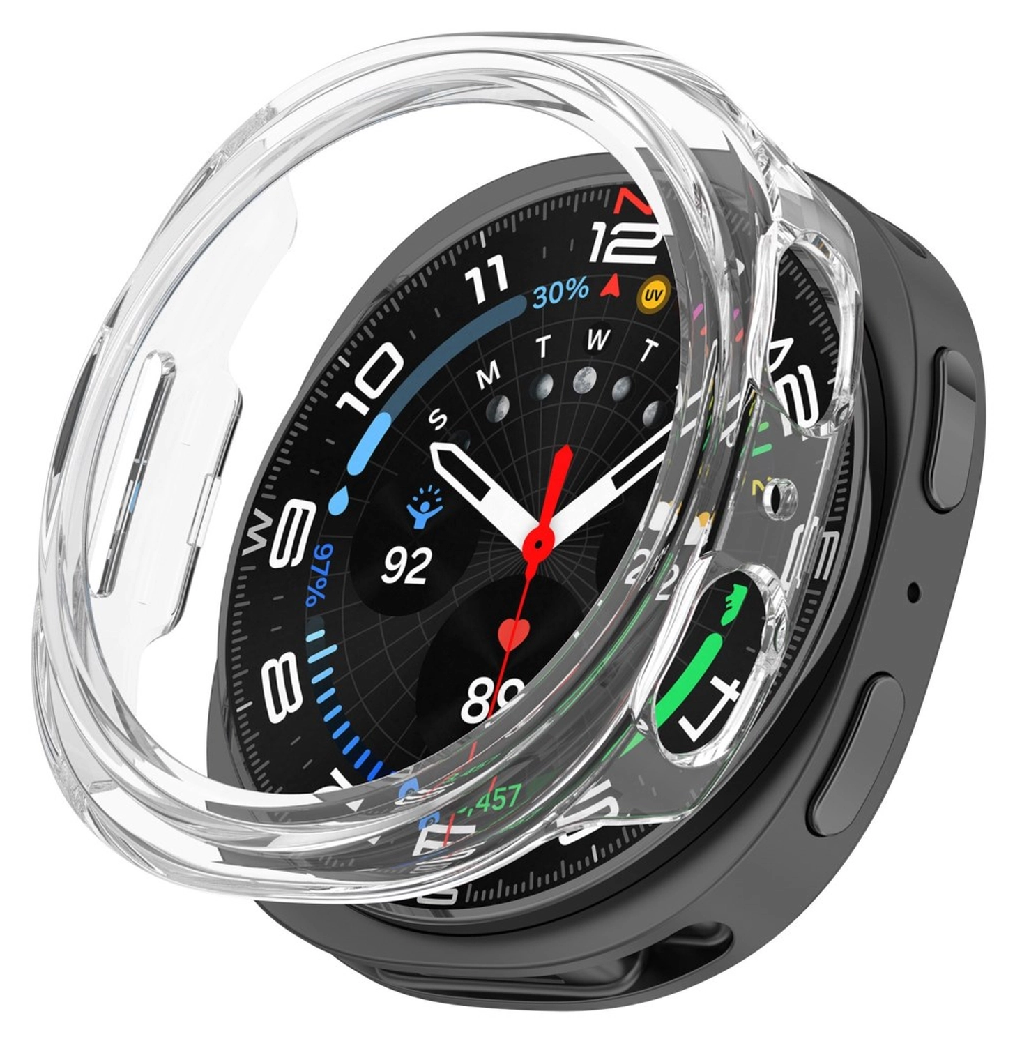 Samsung Galaxy Watch 8 40MM Hoesje - Hard Plastic - Bumper - Transparant afbeelding 1