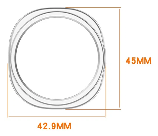 Samsung Galaxy Watch 8 40MM Hoesje - Hard Plastic - Bumper - Transparant afbeelding 3