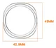 Samsung Galaxy Watch 8 40MM Hoesje - Hard Plastic - Bumper - Transparant afbeelding 3