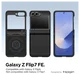 Spigen Tough Armor Samsung Galaxy Z Flip 7 FE/6 Hoesje MagSafe Back Cover Zwart afbeelding 2