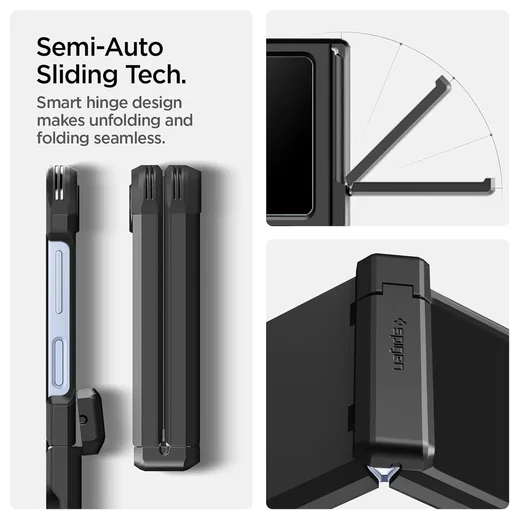 Spigen Tough Armor Samsung Galaxy Z Flip 7 FE/6 Hoesje MagSafe Back Cover Zwart afbeelding 4