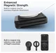Spigen Tough Armor Samsung Galaxy Z Flip 7 FE/6 Hoesje MagSafe Back Cover Zwart afbeelding 6