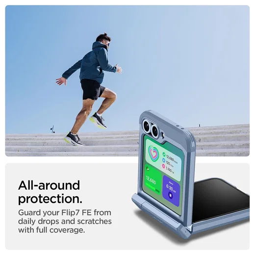 Spigen Tough Armor Samsung Galaxy Z Flip 7 FE/6 Hoesje MagSafe Back Cover Blauw afbeelding 2