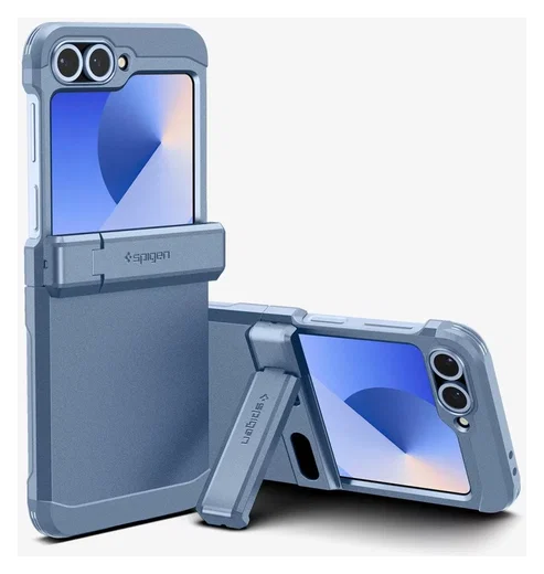 Spigen Tough Armor Samsung Galaxy Z Flip 7 FE/6 Hoesje MagSafe Back Cover Blauw afbeelding 9