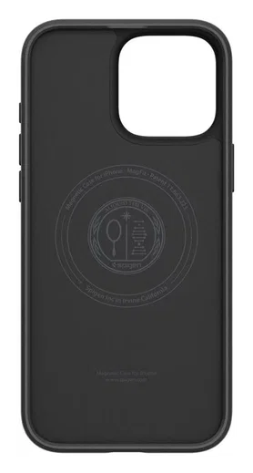 Spigen Liquid Air T MagFit Apple iPhone 16 Pro Hoesje Back Cover Matte Zwart afbeelding 10