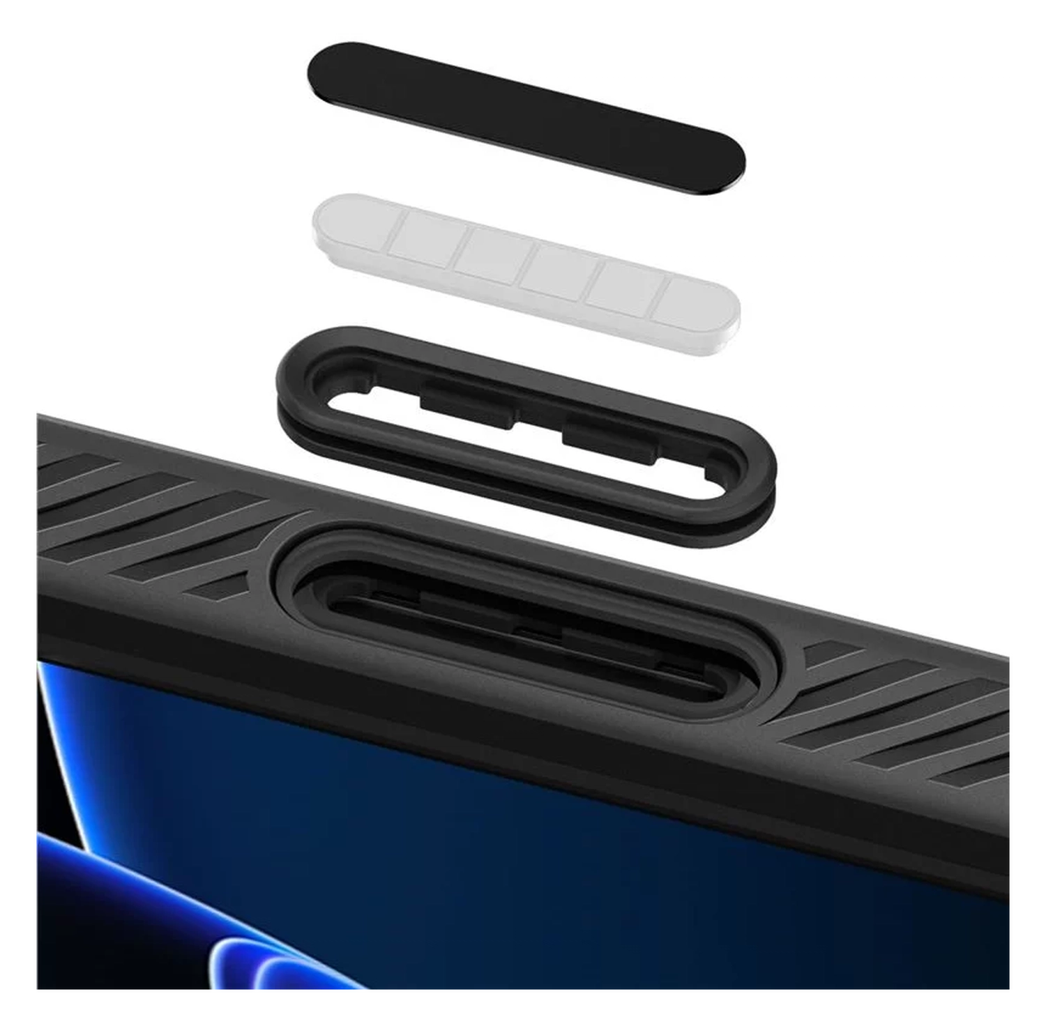 Spigen Liquid Air T MagFit Apple iPhone 16 Pro Hoesje Back Cover Matte Zwart afbeelding 8