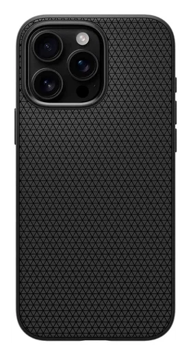 Spigen Liquid Air T MagFit Apple iPhone 16 Pro Hoesje Back Cover Matte Zwart afbeelding 9