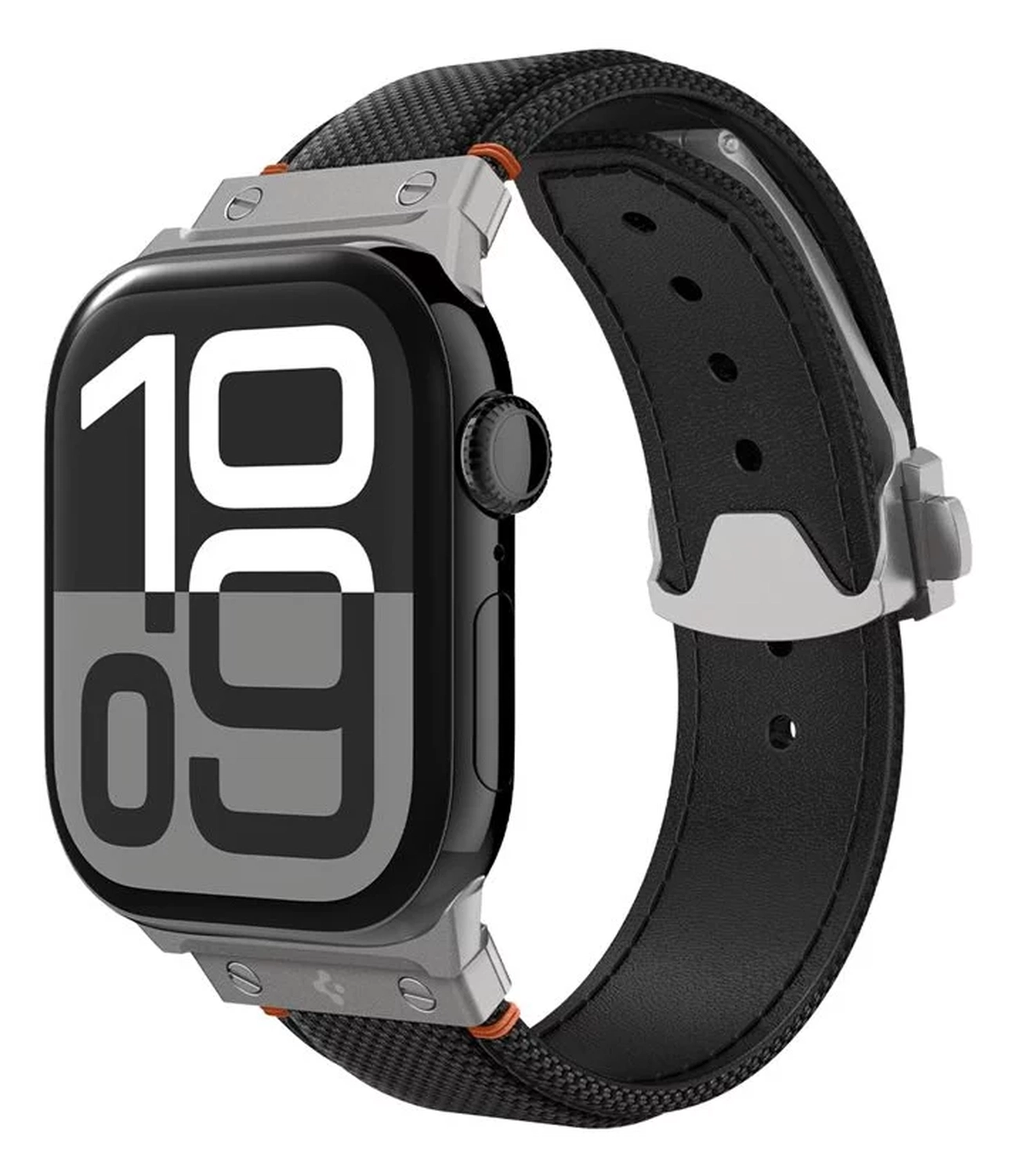 Spigen Classic Fit - Apple Watch 1-10/SE/Ultra Bandje - 49/46/45/44/42MM - Zwart afbeelding 1