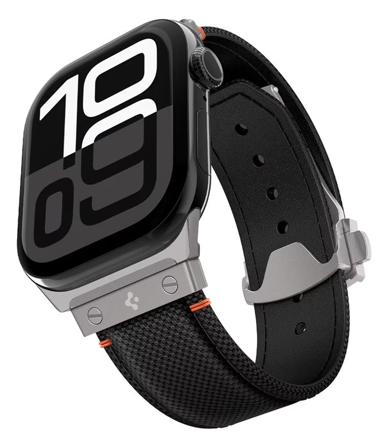 Spigen Classic Fit - Apple Watch 1-10/SE/Ultra Bandje - 49/46/45/44/42MM - Zwart afbeelding 17