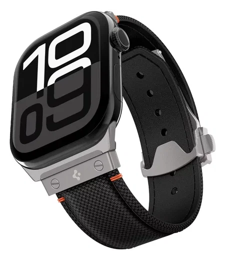 Spigen Classic Fit - Apple Watch 1-10/SE/Ultra Bandje - 49/46/45/44/42MM - Zwart afbeelding 17