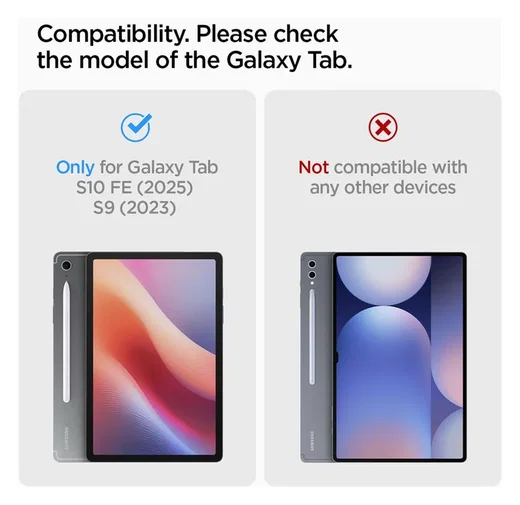 Spigen Ultra Hybrid Pro Samsung Tab S10 Lite / S10 FE / S9 FE / S9 Hoes Grijs afbeelding 6
