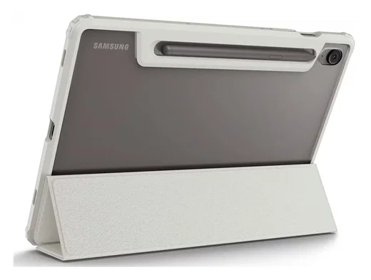 Spigen Ultra Hybrid Pro Samsung Tab S10 Lite / S10 FE / S9 FE / S9 Hoes Grijs afbeelding 7