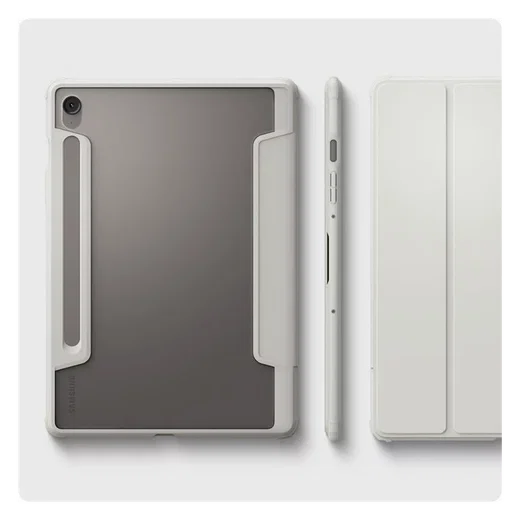 Spigen Ultra Hybrid Pro Samsung Tab S10 Lite / S10 FE / S9 FE / S9 Hoes Grijs afbeelding 8