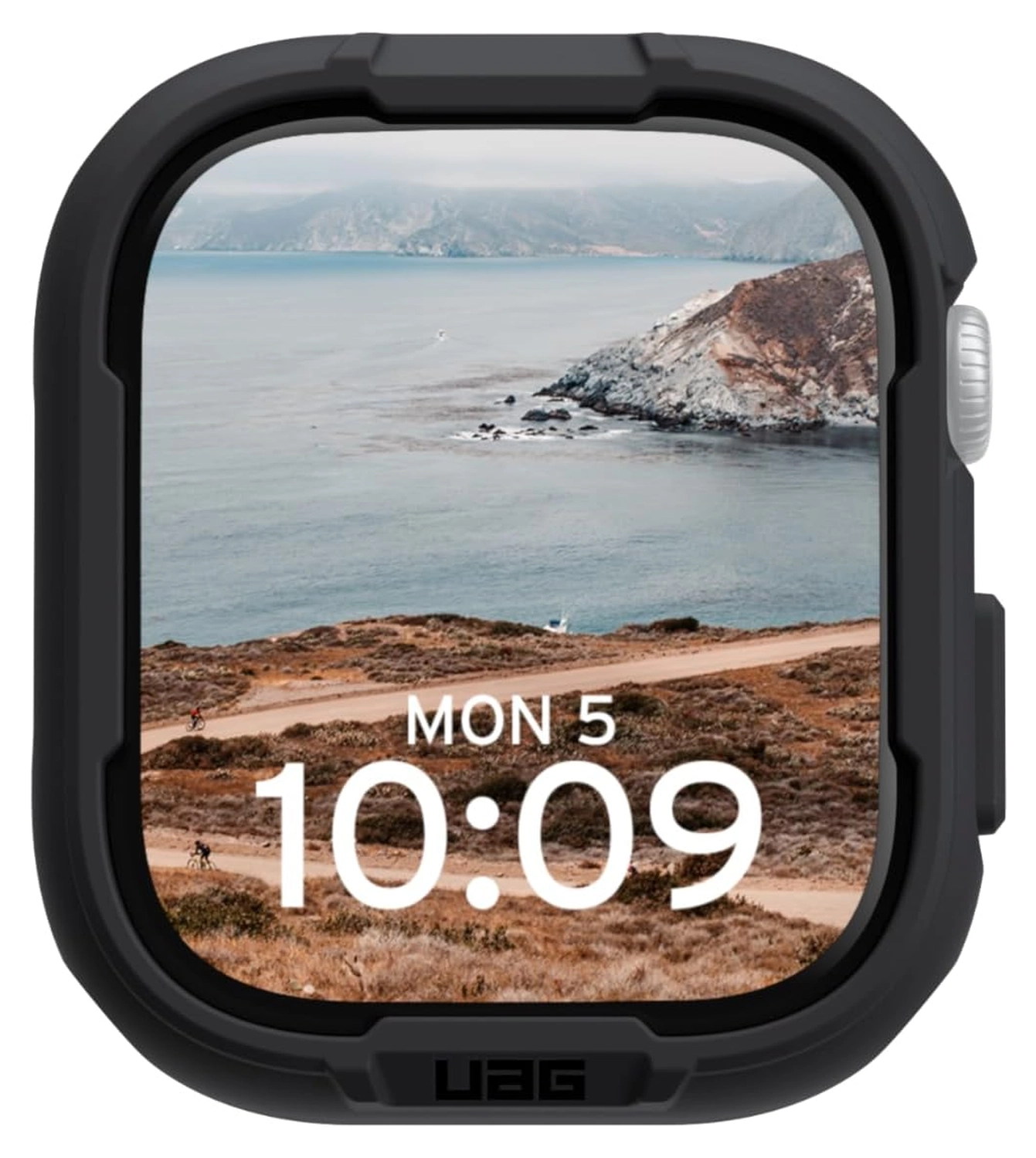 Urban Armor Gear Scout Apple Watch 11/10 46MM Hoesje - Bumper Case Zwart afbeelding 3