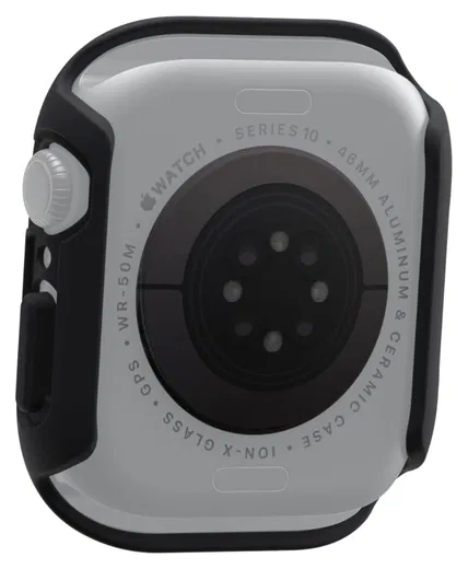 Urban Armor Gear Scout Apple Watch 11/10 46MM Hoesje - Bumper Case Zwart afbeelding 5