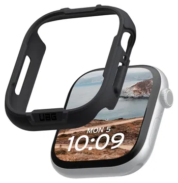 Urban Armor Gear Scout Apple Watch 11/10 46MM Hoesje - Bumper Case Zwart