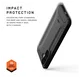 Urban Armor Gear Scout Samsung Galaxy A56 Hoesje Back Cover Zwart afbeelding 2