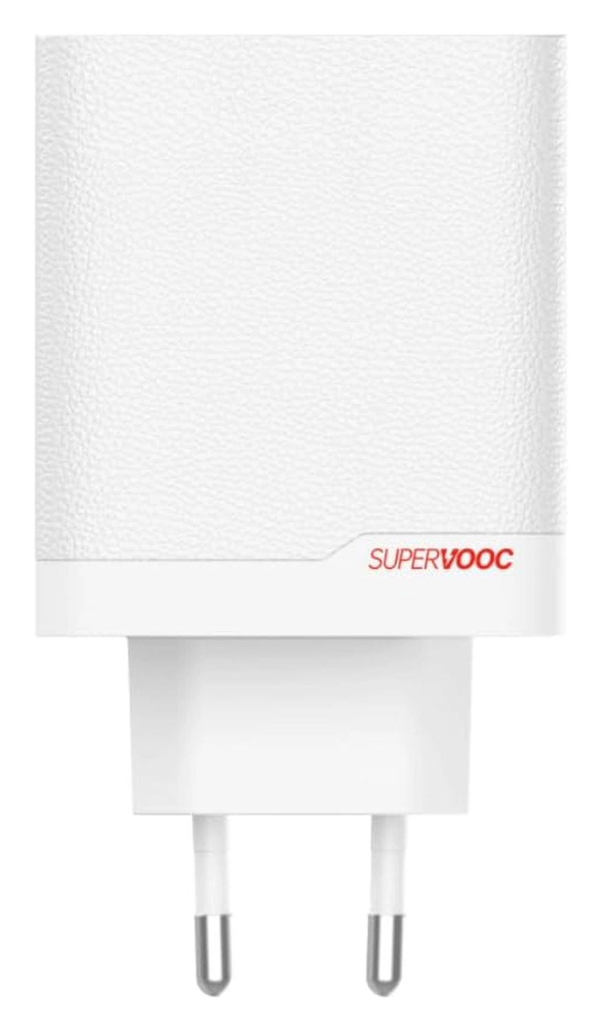 Originele OnePlus SuperVOOC GaN Oplader 120W + USB-C Kabel 1M Wit/Rood afbeelding 8