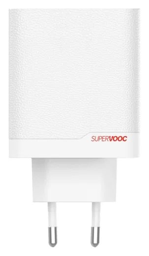 Originele OnePlus SuperVOOC GaN Oplader 120W + USB-C Kabel 1M Wit/Rood afbeelding 8