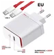 Originele OnePlus SuperVOOC USB‑A Snellader 100W + USB-A naar USB-C Kabel 1M Wit afbeelding 6