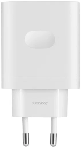 Originele OnePlus SuperVOOC USB‑A Snellader 100W + USB-A naar USB-C Kabel 1M Wit afbeelding 2
