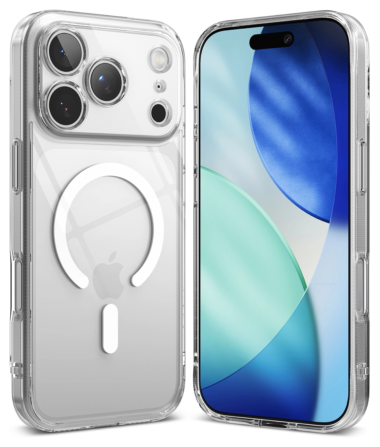 Ringke Fusion Magnetic Apple iPhone 17 Pro Max Hoesje MagSafe Transparant afbeelding 2