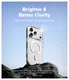 Ringke Fusion Magnetic Apple iPhone 17 Pro Max Hoesje MagSafe Transparant afbeelding 4