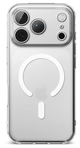 Ringke Fusion Magnetic Apple iPhone 17 Pro Max Hoesje MagSafe Matte Transparant afbeelding 11