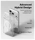 Ringke Fusion Magnetic Apple iPhone 17 Pro Max Hoesje MagSafe Matte Transparant afbeelding 5
