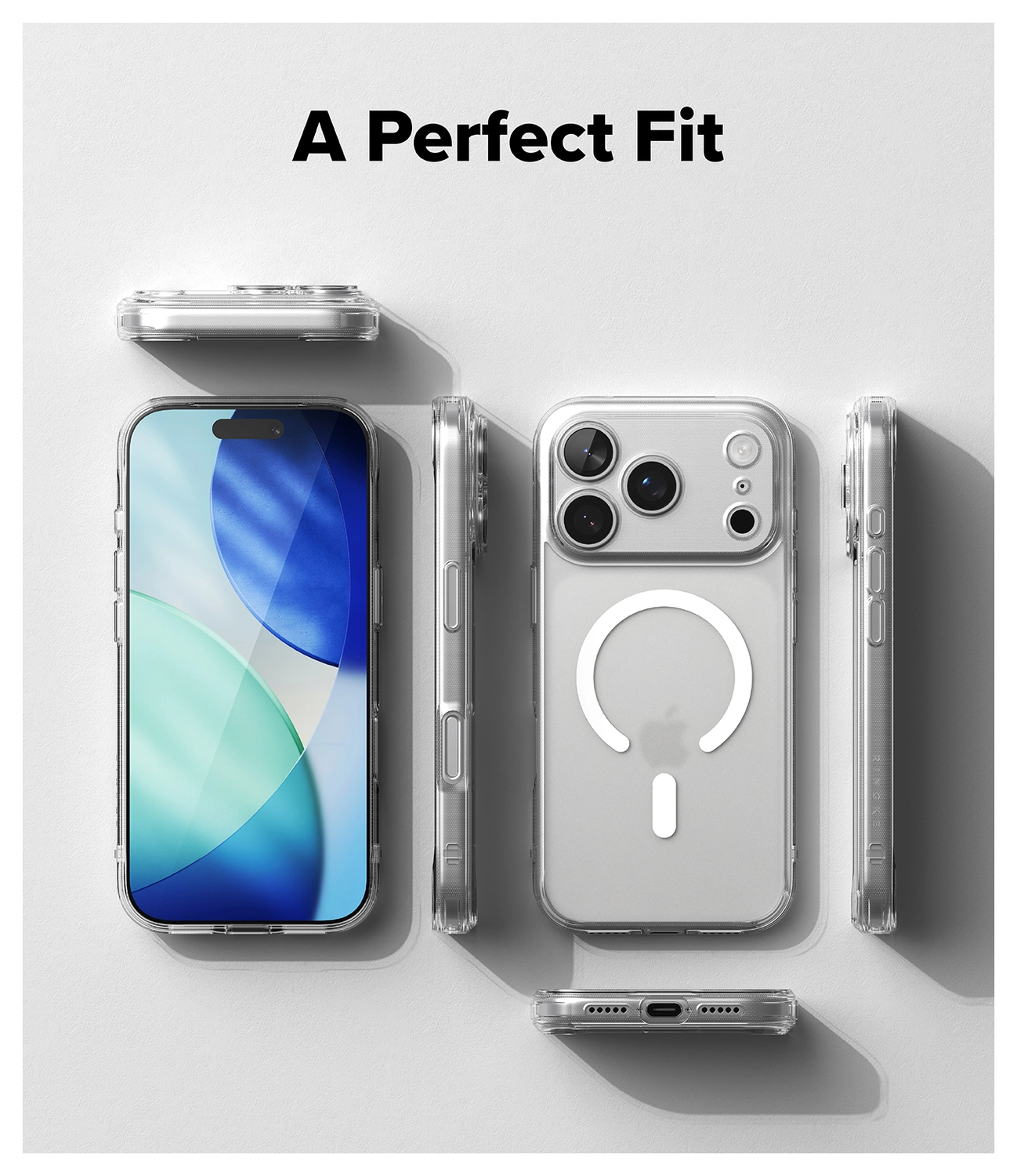 Ringke Fusion Magnetic Apple iPhone 17 Pro Max Hoesje MagSafe Matte Transparant afbeelding 9