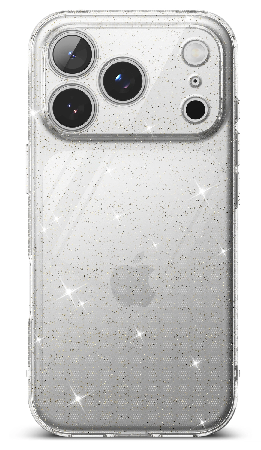 Ringke Air Apple iPhone 17 Pro Max Hoesje Flexibel TPU Glitter Transparant afbeelding 2