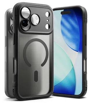 Ringke Fusion Bold Magnetic Apple iPhone 17 Pro Max Hoesje MagSafe Matte Zwart