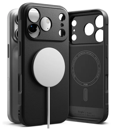 Ringke Onyx Magnetic Apple iPhone 17 Pro Max Hoesje MagSafe Zwart afbeelding 1