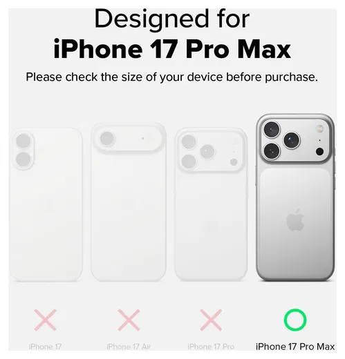 Ringke Onyx Magnetic Apple iPhone 17 Pro Max Hoesje MagSafe Groen afbeelding 3